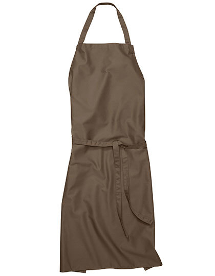 Bib Apron Verona 90 - Taupe