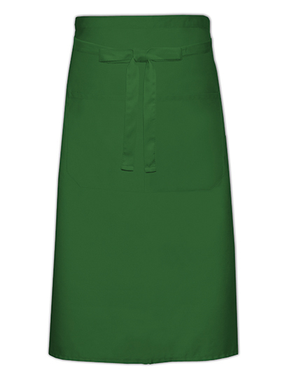 Link Kitchen Wear - Cook´s Apron With Pocket - Bottle Green