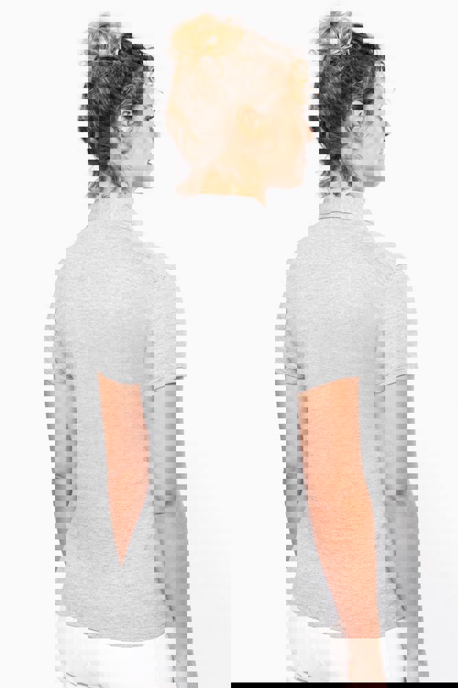 K263 - Jersey-Kurzarm-Polohemd für Damen