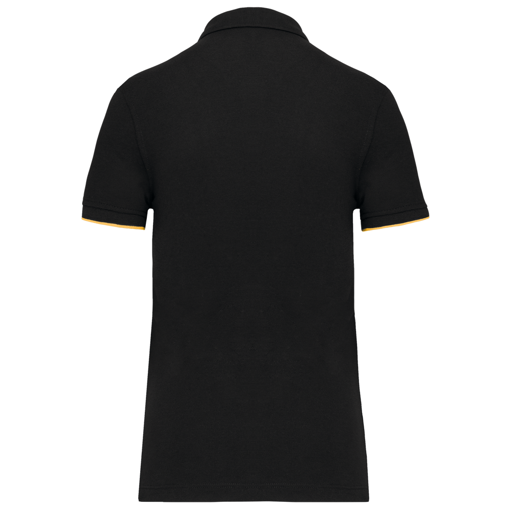 WK271 - Damen-Polohemd Day To Day mit kontrastfarbenen, kurzen Ärmeln