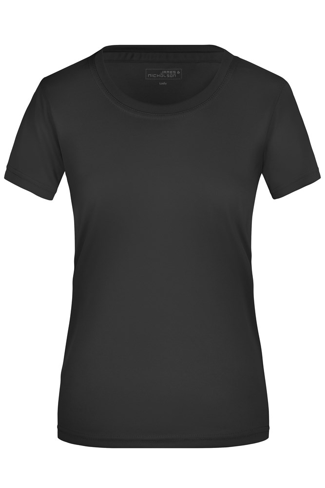 Ladies' Active-T - Black (ca. Pantone blackC)