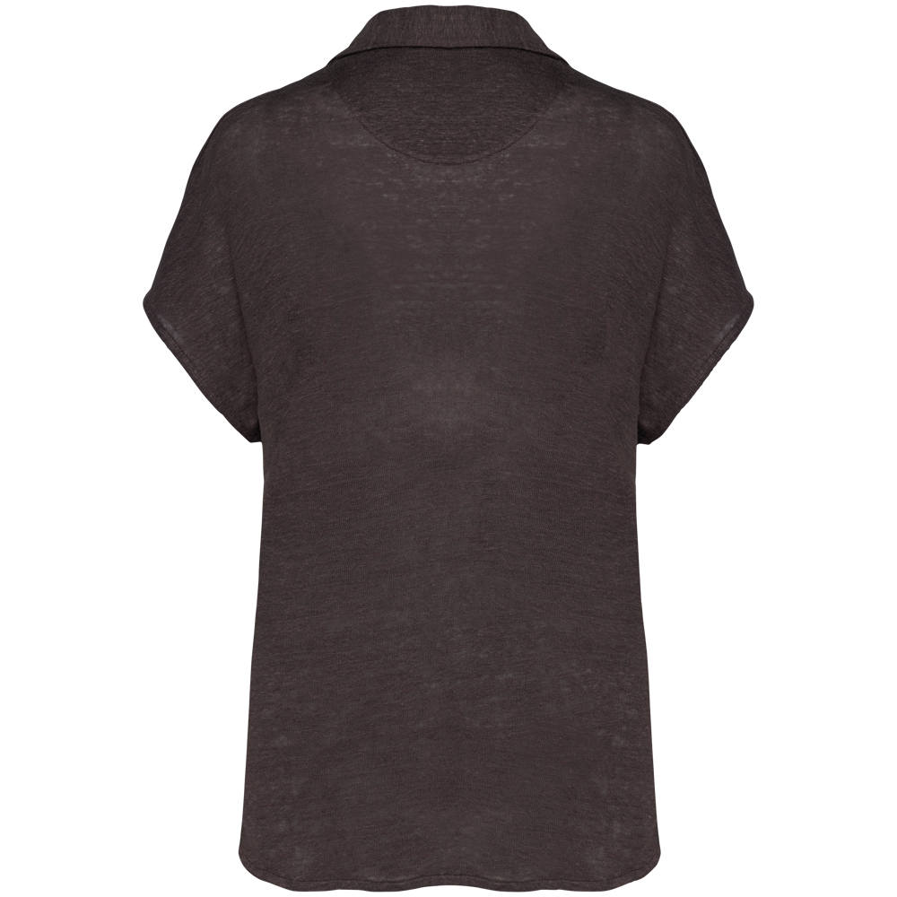 SP221 - Damen-Polohemd aus Leinen