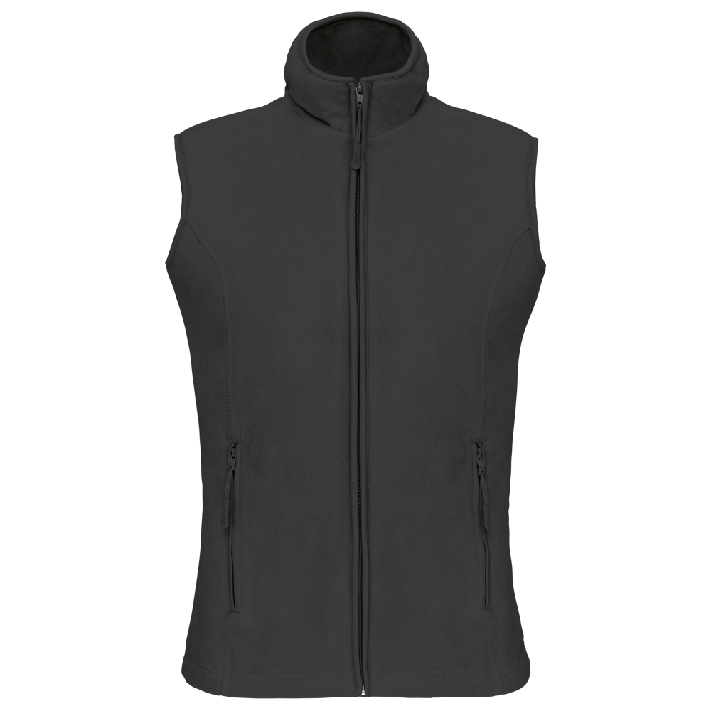 - Mikrofleece-Bodywarmer für Damen - Dark Grey