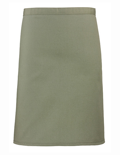 Premier Workwear - Colours Collection Mid Length Apron - Sage (ca. Pantone 5497C)