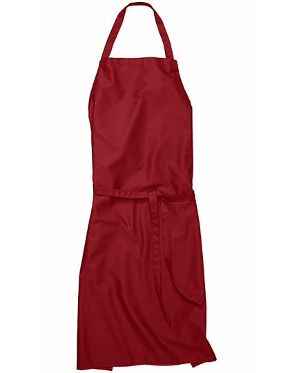 Bib Apron Verona 90 - Regency Red