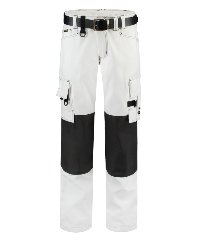 TRICORP Arbeitshose Canvas Cordura-Besatz - White-Darkgrey