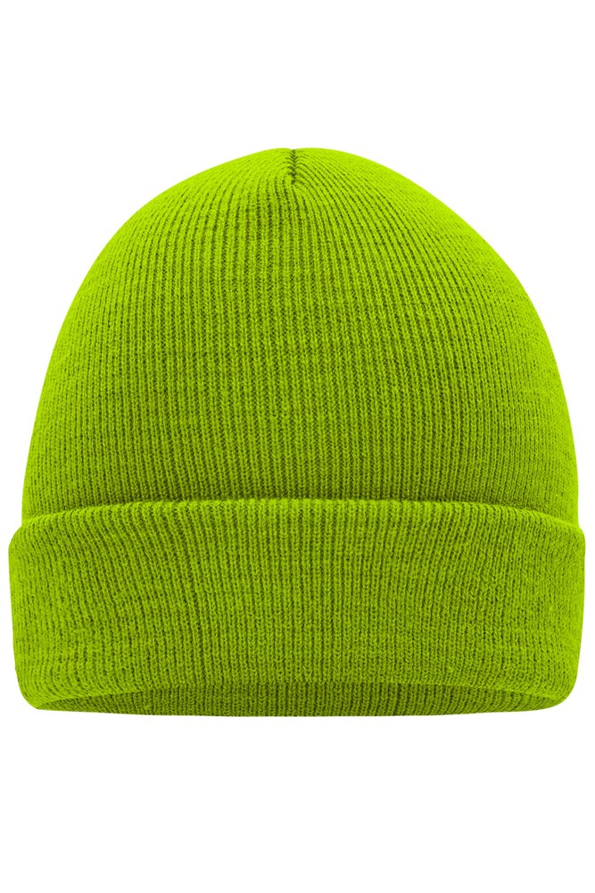 Knitted Cap - Lime-green (ca. Pantone 369C)