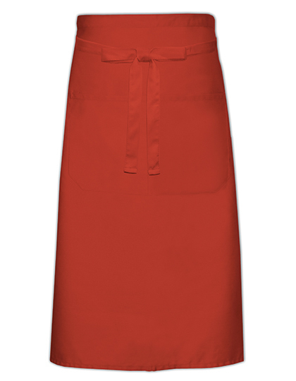 Link Kitchen Wear - Cook´s Apron With Pocket - Terracotta (ca. Pantone 4840)