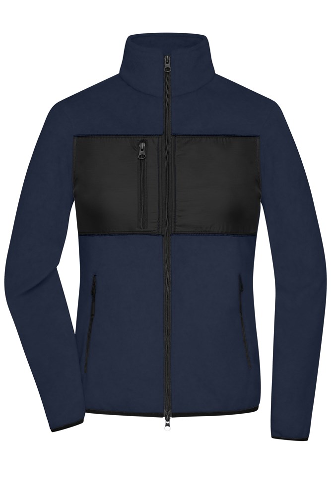 Ladies' Fleece Jacket GRS - Navy/black (ca. Pantone 296C
blackC)