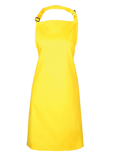 Premier Workwear - Colours Collection Bib Apron - Yellow (ca. Pantone Yellow C)