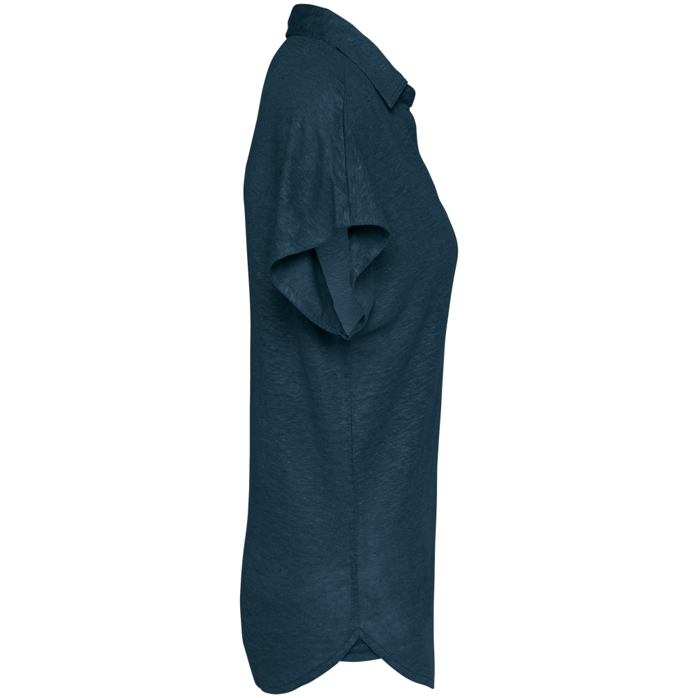 SP221 - Damen-Polohemd aus Leinen