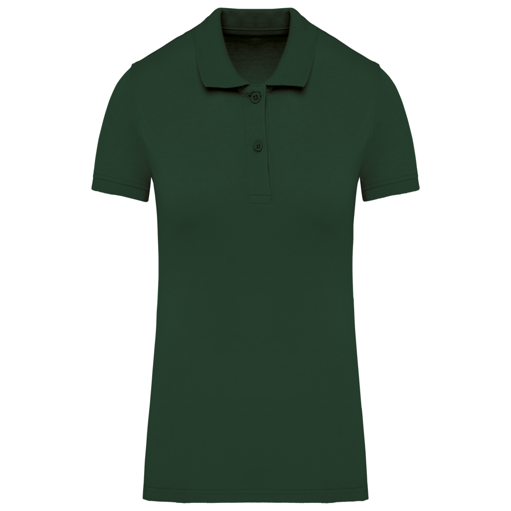 - Piqué-Polohemd Bio180 für Damen - Forest Green