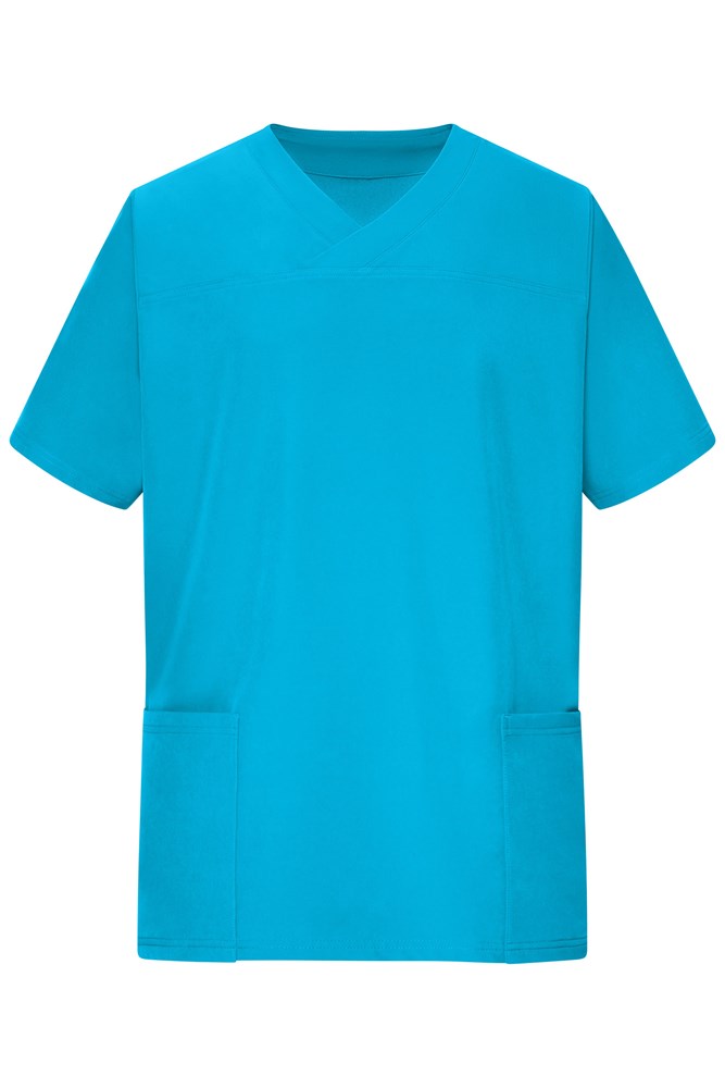 Men's Stretch-Kasack - Turquoise (ca. Pantone 312C)
