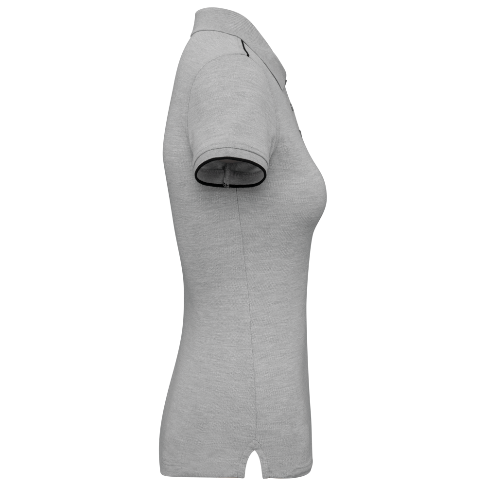 WK271 - Damen-Polohemd Day To Day mit kontrastfarbenen, kurzen Ärmeln