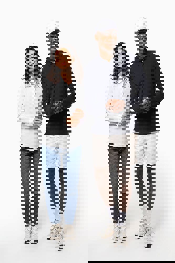 K2027C - Herren Piqué-Polohemd lange Ärmel Bio-180