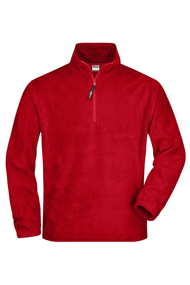 Half-Zip Fleece - Red (ca. Pantone 200C)