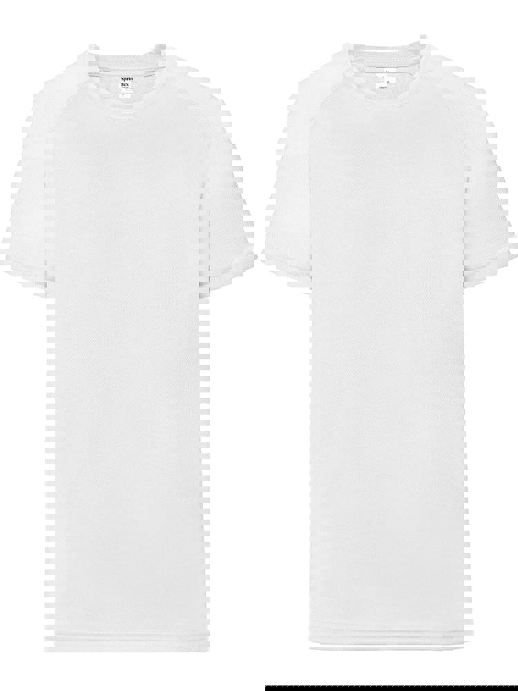 SP Run Kinder-Sportshirt, 140 g/m2, 100 % Polyester - Weiß