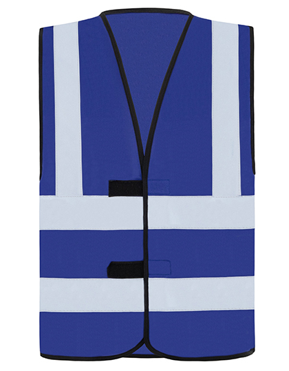 Korntex - Hi-Vis Safety Vest With 4 Reflective Stripes Hannover - Royal Blue