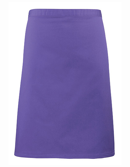 Premier Workwear - Colours Collection Mid Length Apron - Purple (ca. Pantone 269C)