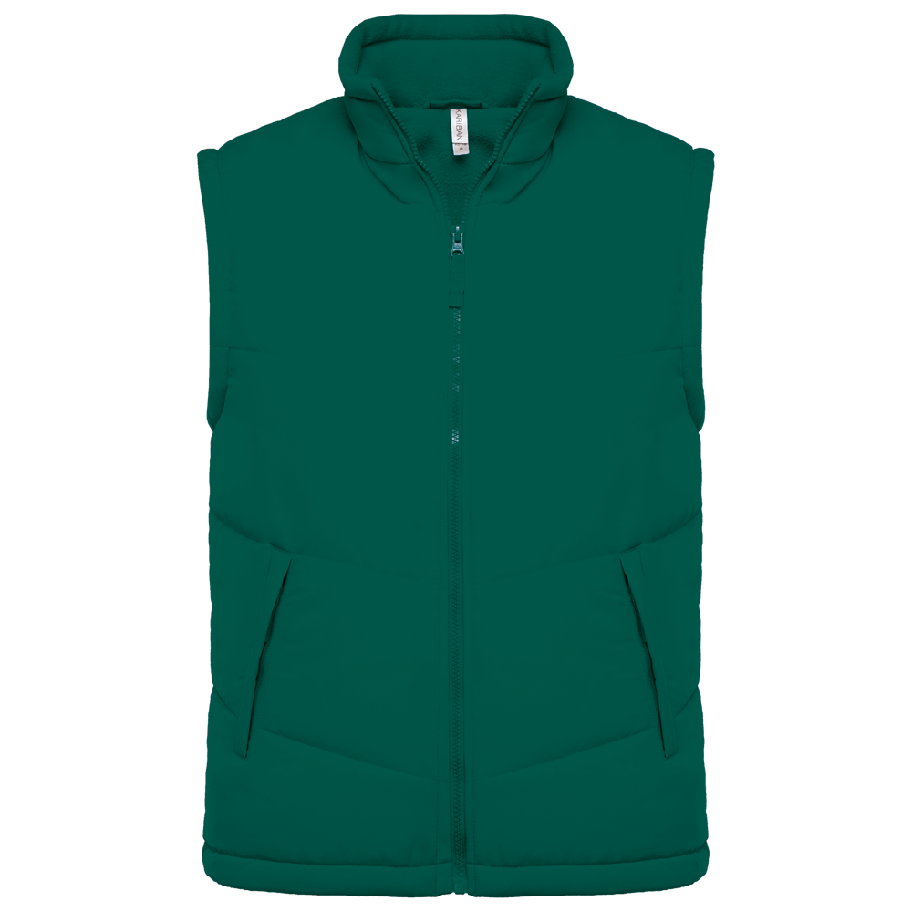 K6118 - Bodywärmer mit Fleecefutter - Dark Green