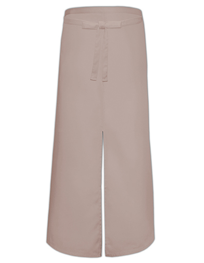 Link Kitchen Wear - Bistro Apron With Split - khaki