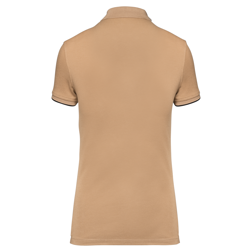 WK271 - Damen-Polohemd Day To Day mit kontrastfarbenen, kurzen Ärmeln
