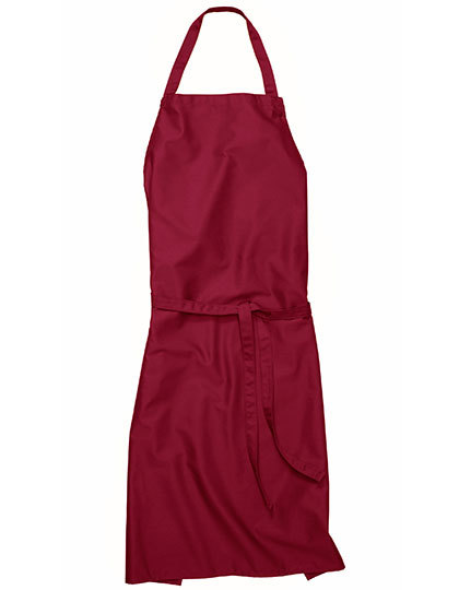 Bib Apron Verona 90 - Cherry