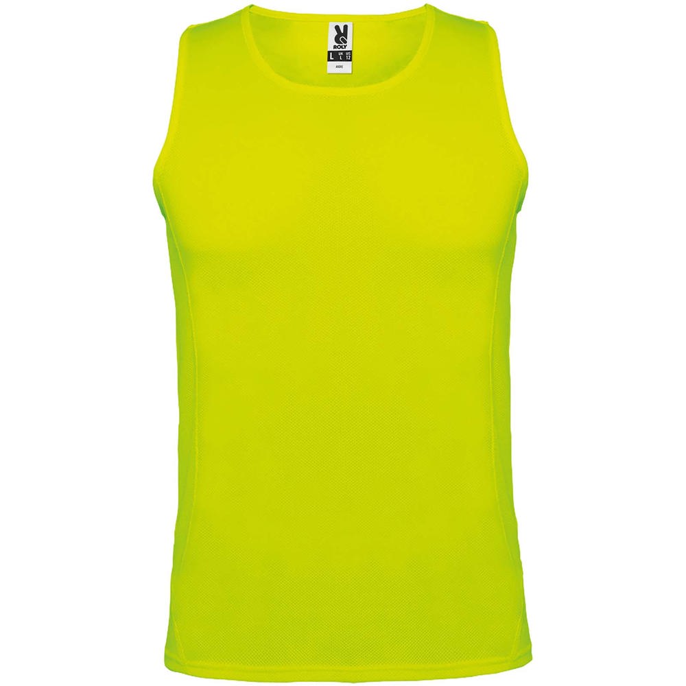 Andre 140 g/m² Sport Top für Herren - fluorgelb