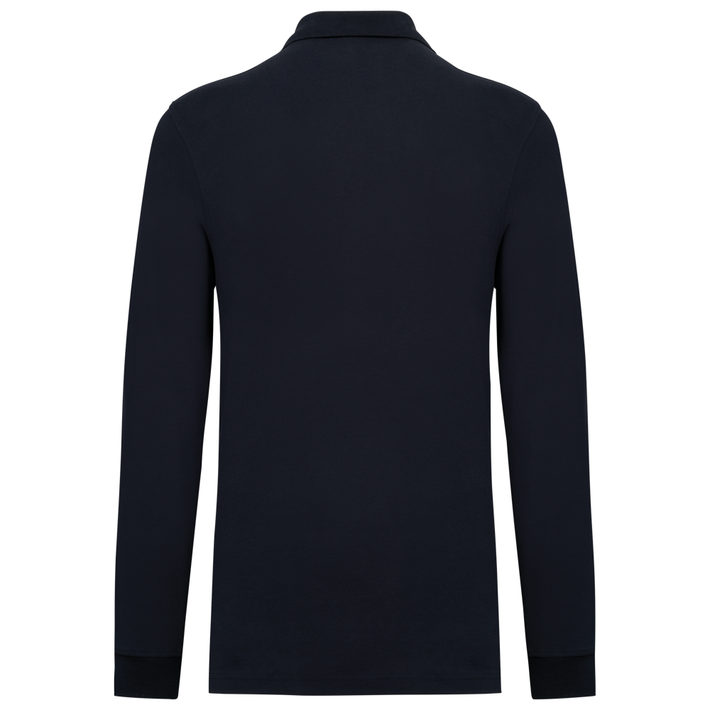 K2027C - Herren Piqué-Polohemd lange Ärmel Bio-180