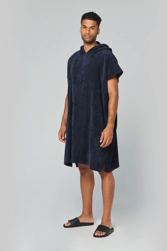 PA581 - Unisex-Frottee-Poncho mit Kapuze