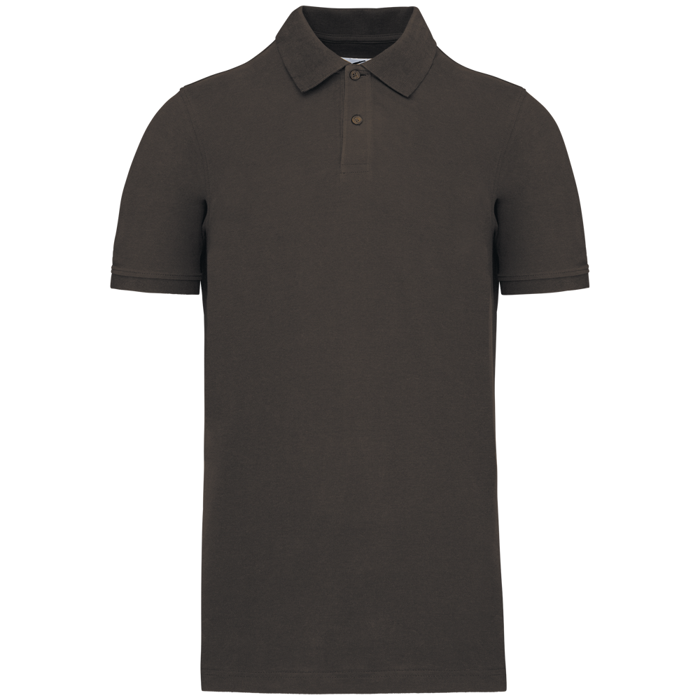 - Piqué-Polohemd Bio180 für Herren - Dark Grey