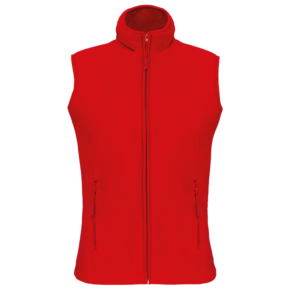 - Mikrofleece-Bodywarmer für Damen - Red