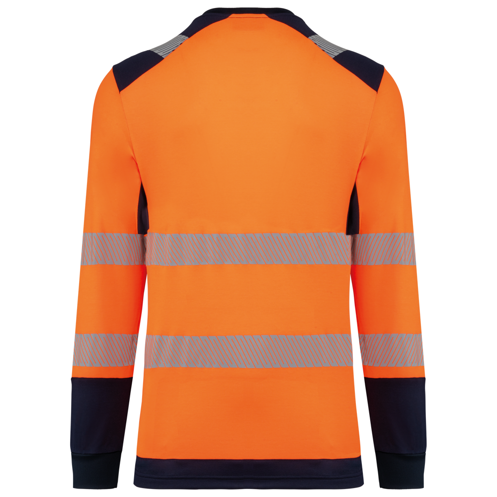 WK361 - Recyceltes Sicherheits-T-Shirt mit langen Ärmeln