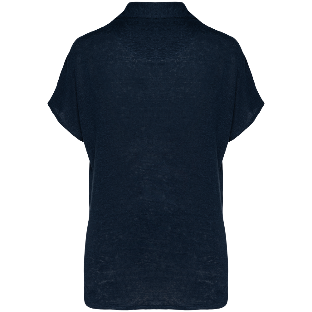 SP221 - Damen-Polohemd aus Leinen