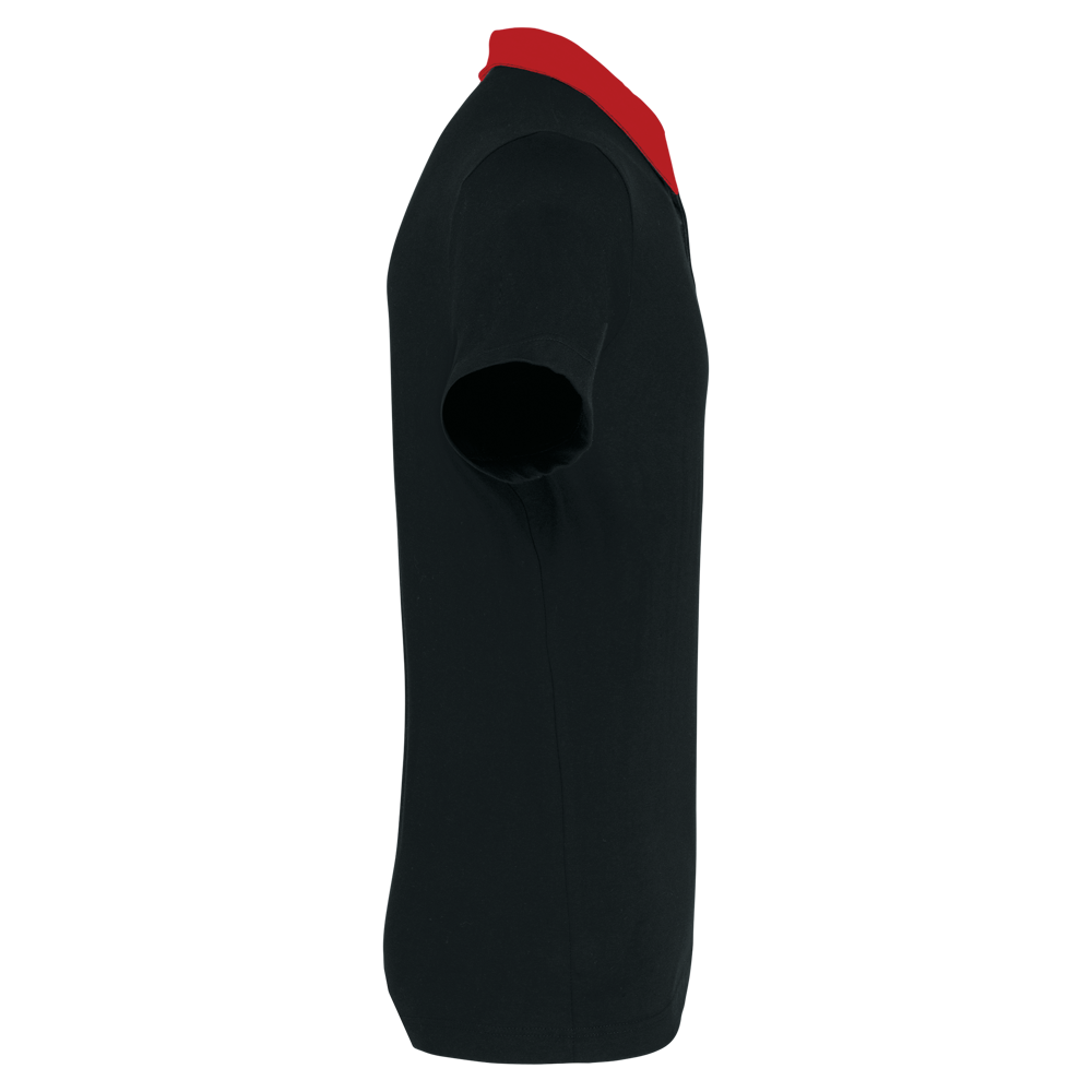 K260 - Zweifarbiges Jersey-Polohemd für Herren