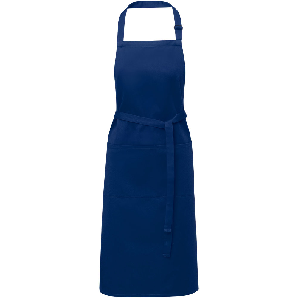 Andrea 240 g/m² Schürze mit verstellbarem Nackenband - navy