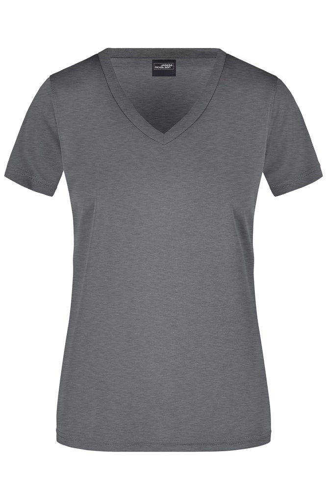 Ladies' Active-V - Dark-melange (ca. Pantone 445C)
