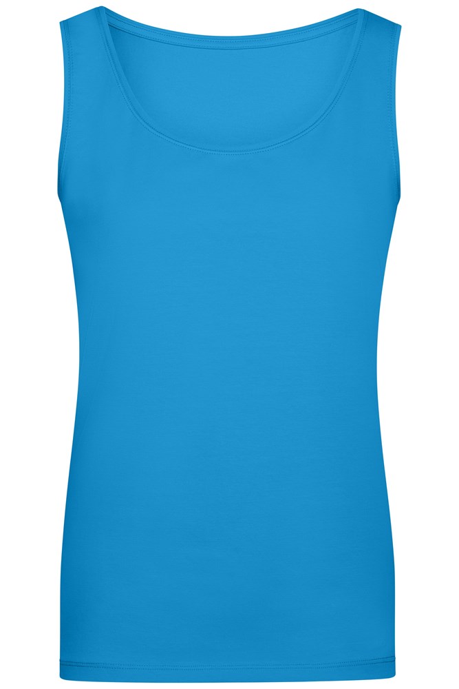 Ladies' Elastic Top - Turquoise (ca. Pantone 312C)
