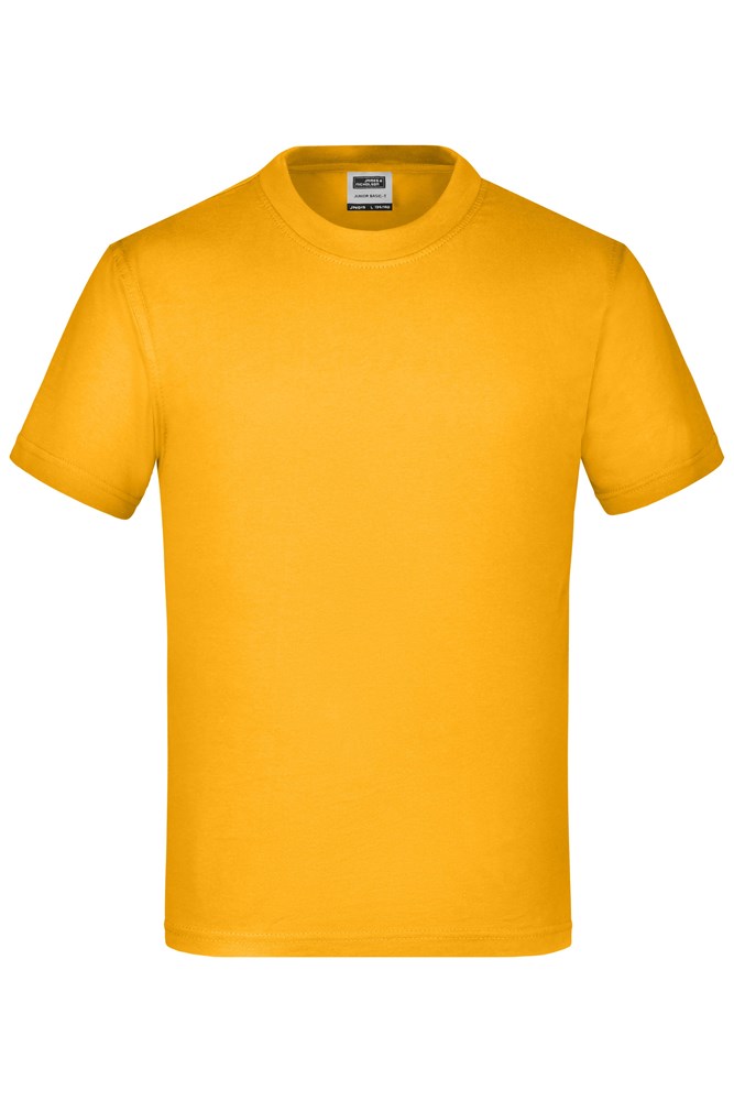 Junior Basic-T - Gold-yellow (ca. Pantone 136C)