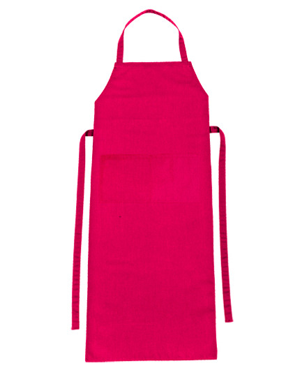 Bib Apron Verona 110 x 75 cm - magenta