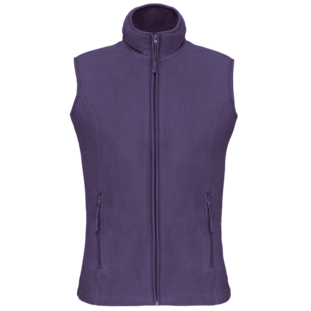 - Mikrofleece-Bodywarmer für Damen - Purple