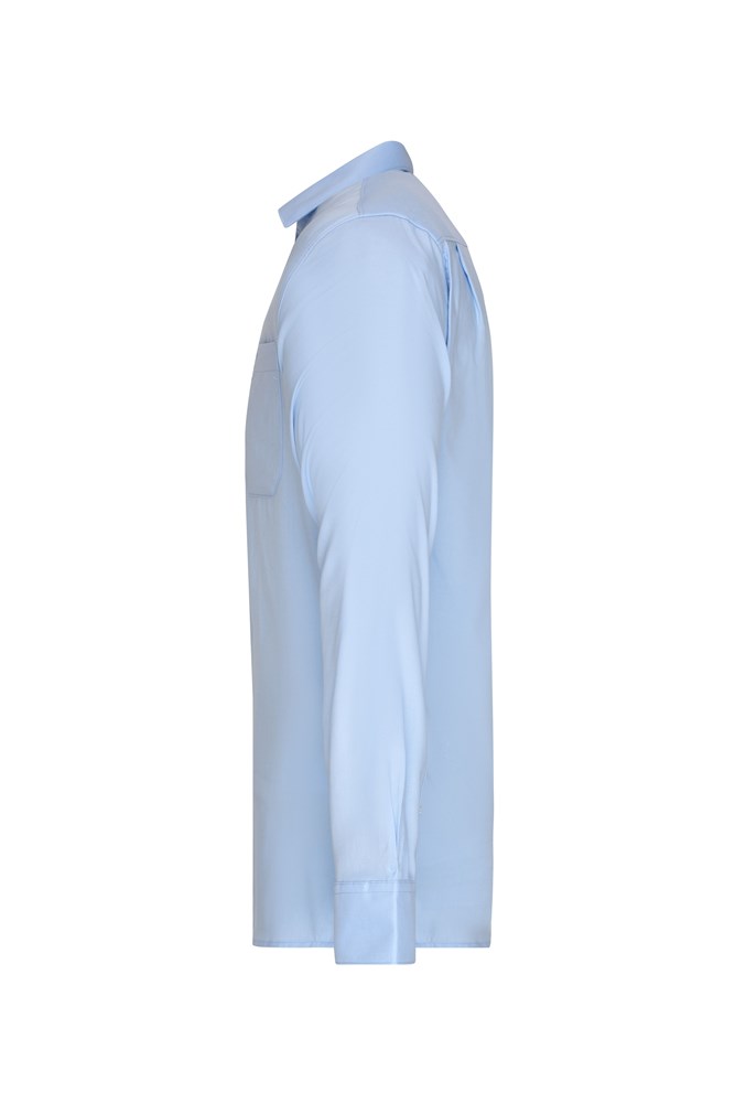 Men's Shirt Long-Sleeved Micro-Twill
