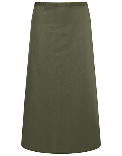 Karlowsky - Bistroschürze Basic - Moss Green (ca. Pantone 7764C)