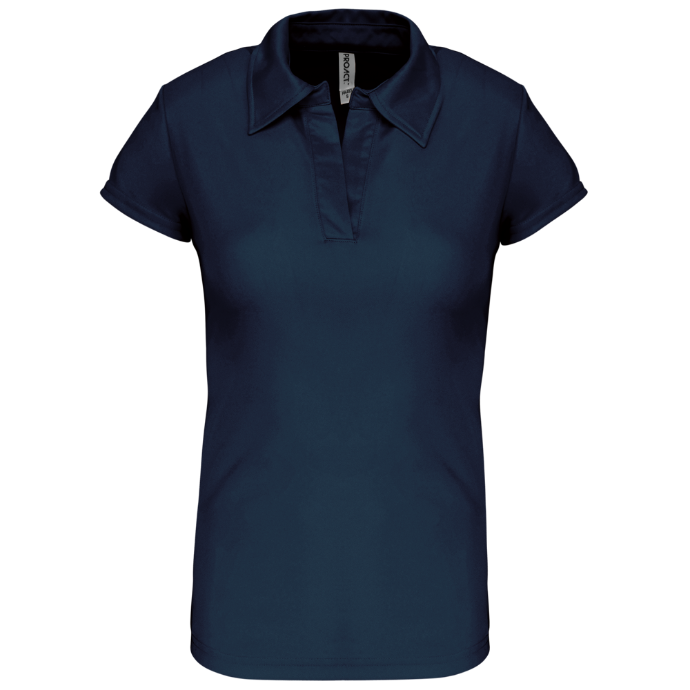 - Damen Sport Funktions-Poloshirt - navy