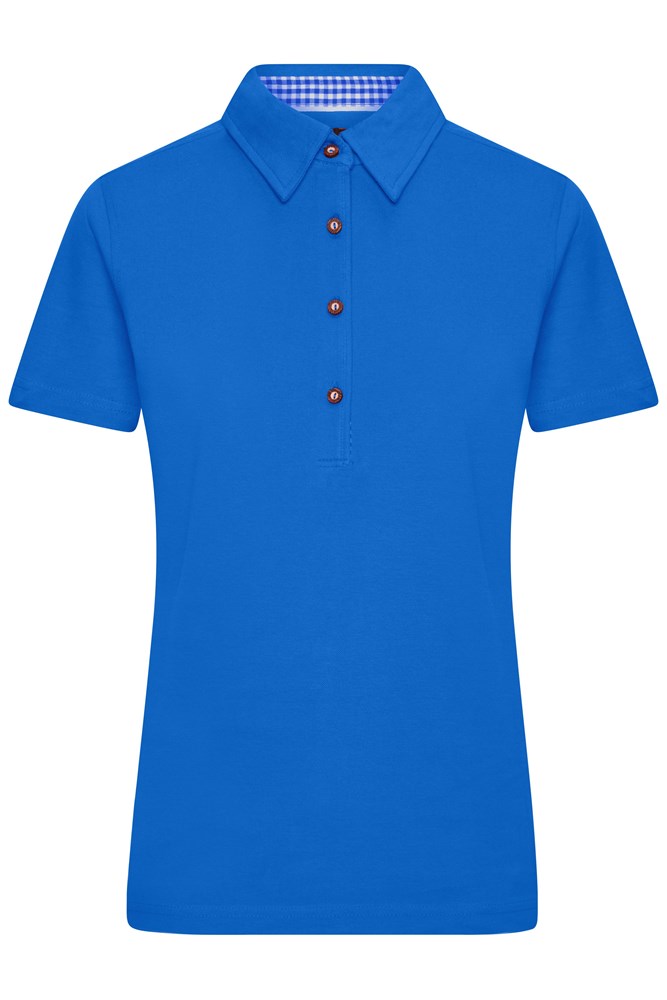 Ladies' Traditional Polo - Royal/royal-white (ca. Pantone 661U
white)