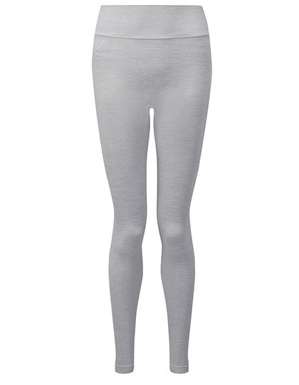 TriDri® - Women´s Recycled Seamless ´3D Fit´ Multi-Sport Flex Leggings - Cool Grey Melange