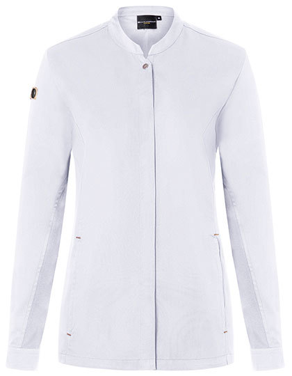 Karlowsky - Damenkochjacke Green-Generation - White