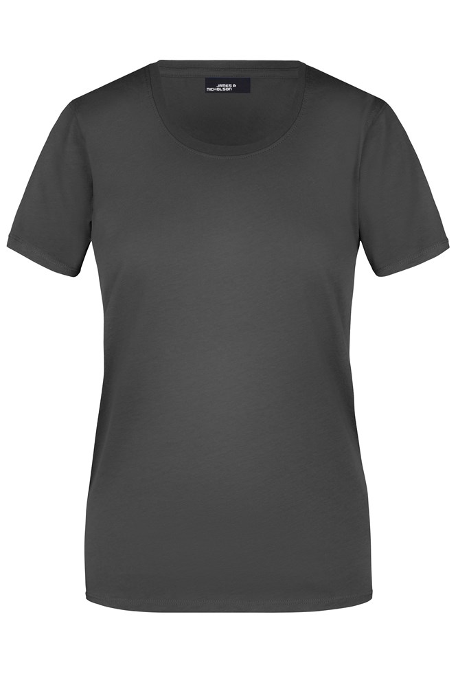 Ladies' Basic-T - Graphite (ca. Pantone 432C)