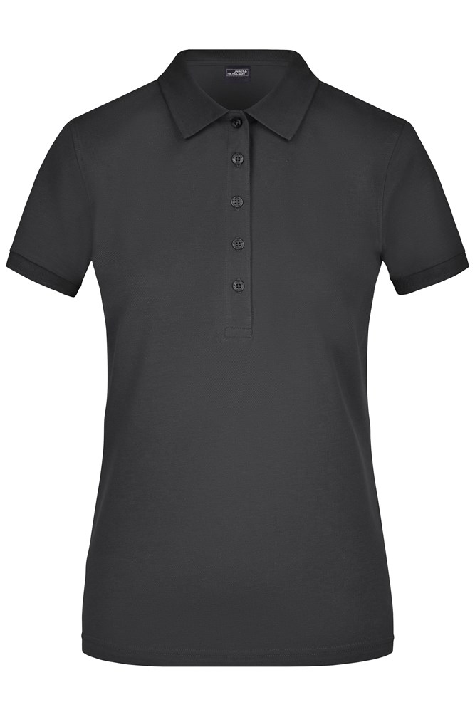 Ladies' Elastic Polo Piqué