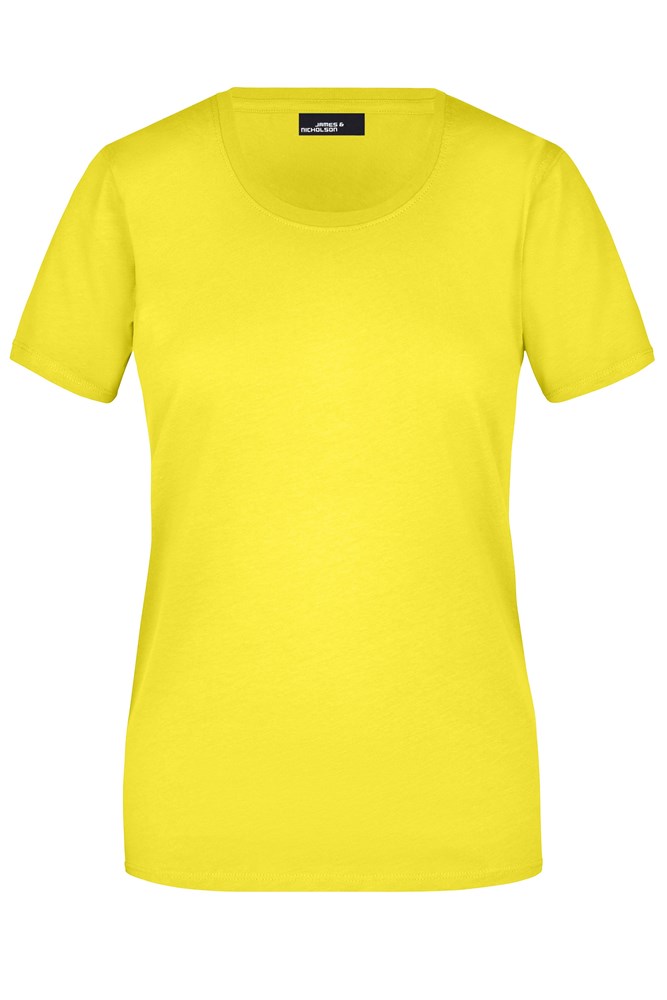 Ladies' Basic-T - Yellow (ca. Pantone 101C)